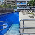 64 - Conforto e Vista Mar 2 Quartos no Coração do Meireles