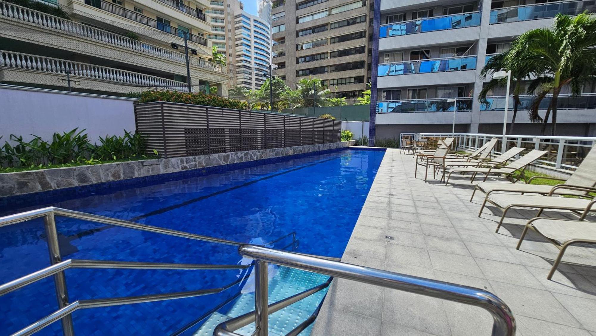 64 - Conforto E Vista Mar 2 Quartos No Coração Do Meireles * Fortaleza (Ceara)